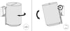 Norstone Support mural rotatif Blanc pour Sonos Era 100 - EasyLounge - 3