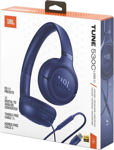 JBL Tune 530 Type C Filaire Bleu - EasyLounge - 8