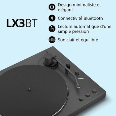 Sony PS-LX3BT Noir - EasyLounge - 8
