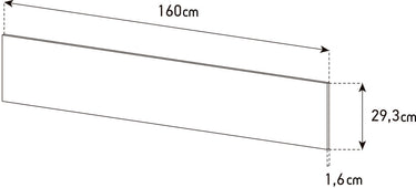 Meliconi Topline Solna 160 Bois Clair - Meuble TV - EasyLounge - 9
