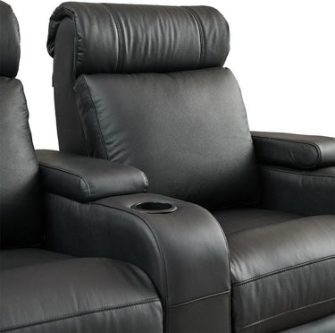 Lumene Hollywood Luxury III 3P Cuir Synthétique Noir - EasyLounge - 24