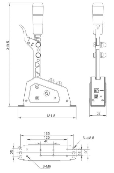 Moza Racing SGP Sequential Shifter (RS059) - EasyLounge - 19