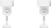 Norstone Bookshelves Wall Mount Blanc (la paire) - EasyLounge - 3