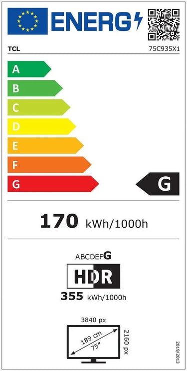 TCL 75C931 - EasyLounge - 3