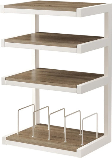 Norstone Esse hi-fi Vinyl blanc et chêne