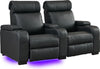 Lumene Hollywood Luxury III 2P Cuir Véritable Noir - EasyLounge - 3