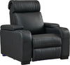 Lumene Hollywood Luxury III 1P Cuir Véritable Noir - EasyLounge - 2