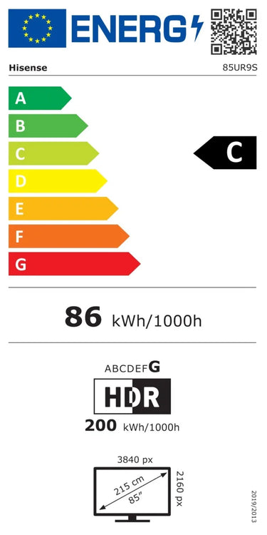 Hisense 85UR9S - EasyLounge - 37