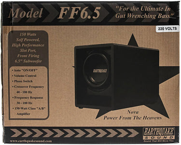Earthquake FF-6.5 Noir - EasyLounge - 6