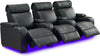 Lumene Hollywood Luxury III 3P Cuir Synthétique Noir - EasyLounge - 9