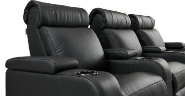 Lumene Hollywood Luxury III 3P Cuir Synthétique Noir - EasyLounge - 23
