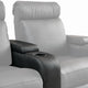 Lumene Hollywood Luxury III Noir (Plein cuir, accoudoir