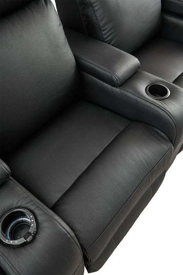 Lumene Hollywood Luxury III 3P Cuir Synthétique Noir - EasyLounge - 22