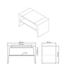 Norstone Arken 900 Noir Blanc - EasyLounge - 4