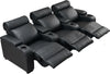 Lumene Hollywood Luxury III 3P Cuir Véritable Noir - EasyLounge - 4