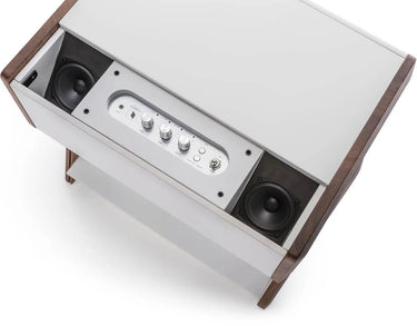 La Boite Concept Cube Corian Séries Blanc et bois foncé - EasyLounge - 4