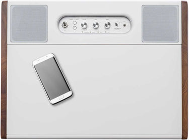 La Boite Concept Cube Corian Séries Blanc et bois foncé - EasyLounge - 5