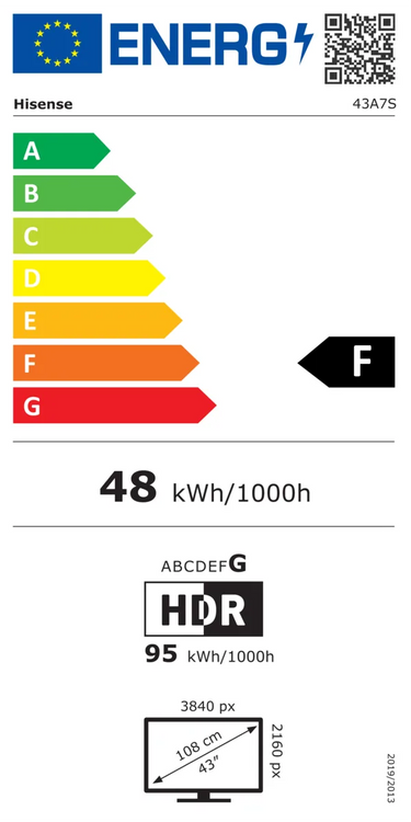 Hisense 43A7S - EasyLounge - 14