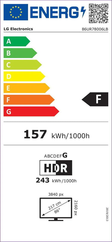 LG Electronics 86UR78 - EasyLounge - 19