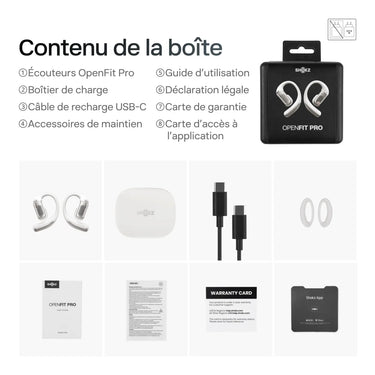 Shokz OpenFit Pro Blanc - EasyLounge - 11