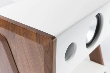 La Boite Concept Cube Corian Séries Blanc et bois foncé - EasyLounge - 7