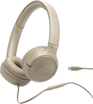 JBL Tune 530 Type C Filaire Beige