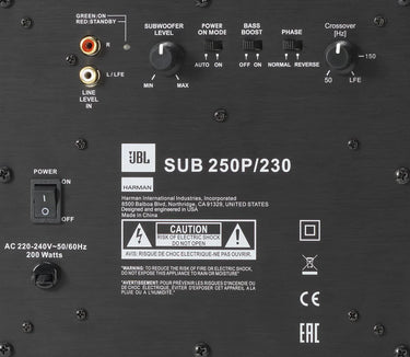 JBL Sub 250P Noir - EasyLounge - 4