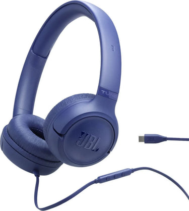 JBL Tune 530 Type C Filaire Bleu