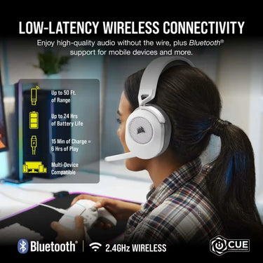 Corsair HS65 Wireless v2 Blanc - EasyLounge - 5