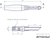 Atohm WT-MB53-G (la paire) - EasyLounge - 2