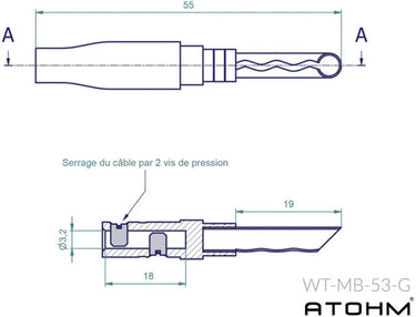 Atohm WT-MB53-G (la paire) - EasyLounge - 2