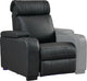 Lumene Hollywood Luxury III Noir (Plein cuir, assise et bras droit)