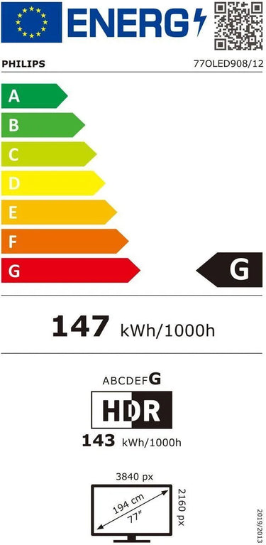 Philips 77OLED908 - EasyLounge - 34