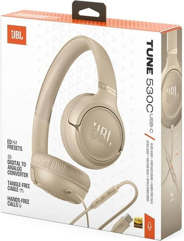 JBL Tune 530 Type C Filaire Beige - EasyLounge - 8