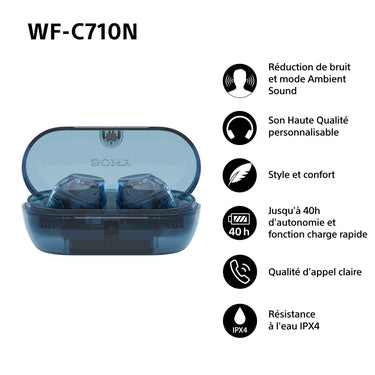 Sony WF-C710 Bleu Transparent - EasyLounge - 11