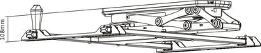 Multibrackets M Motorized Ceiling Mount - EasyLounge - 15