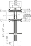 Erard ExoStand 400 Aluminium - EasyLounge - 12