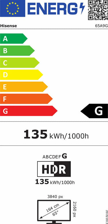 Hisense 65A9G - EasyLounge - 3