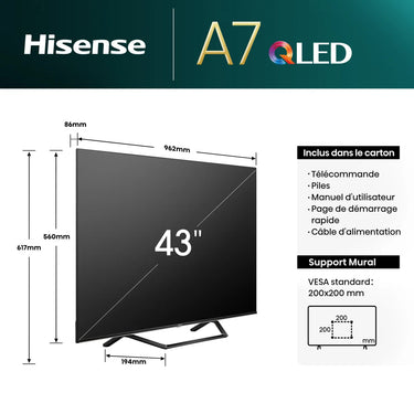 Hisense 43A7NQ - EasyLounge - 5