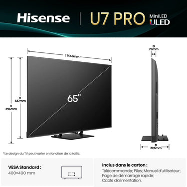 Hisense 65U7Q Pro - EasyLounge - 3