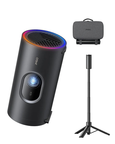 JMGO PicoPlay + Powerbank + Pied de sol + étui de tran
