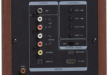 Elipson Horus 6B Active BT Phono Noyer (la paire) - EasyLounge - 3