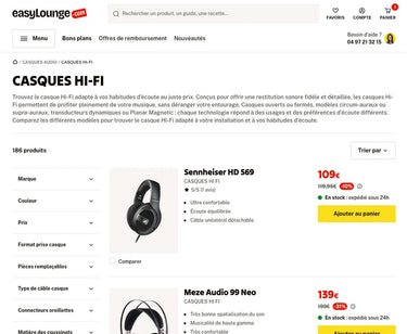 1. Sélectionnez vos produits