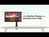 LG Electronics Ergo UltraFine 32UN880K-B - EasyLounge - 24